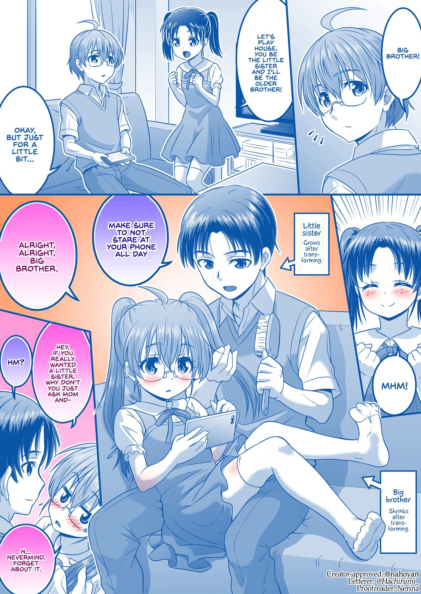 Everyone Has Different Genderswap Constitutions - Siblings Edition 第1页