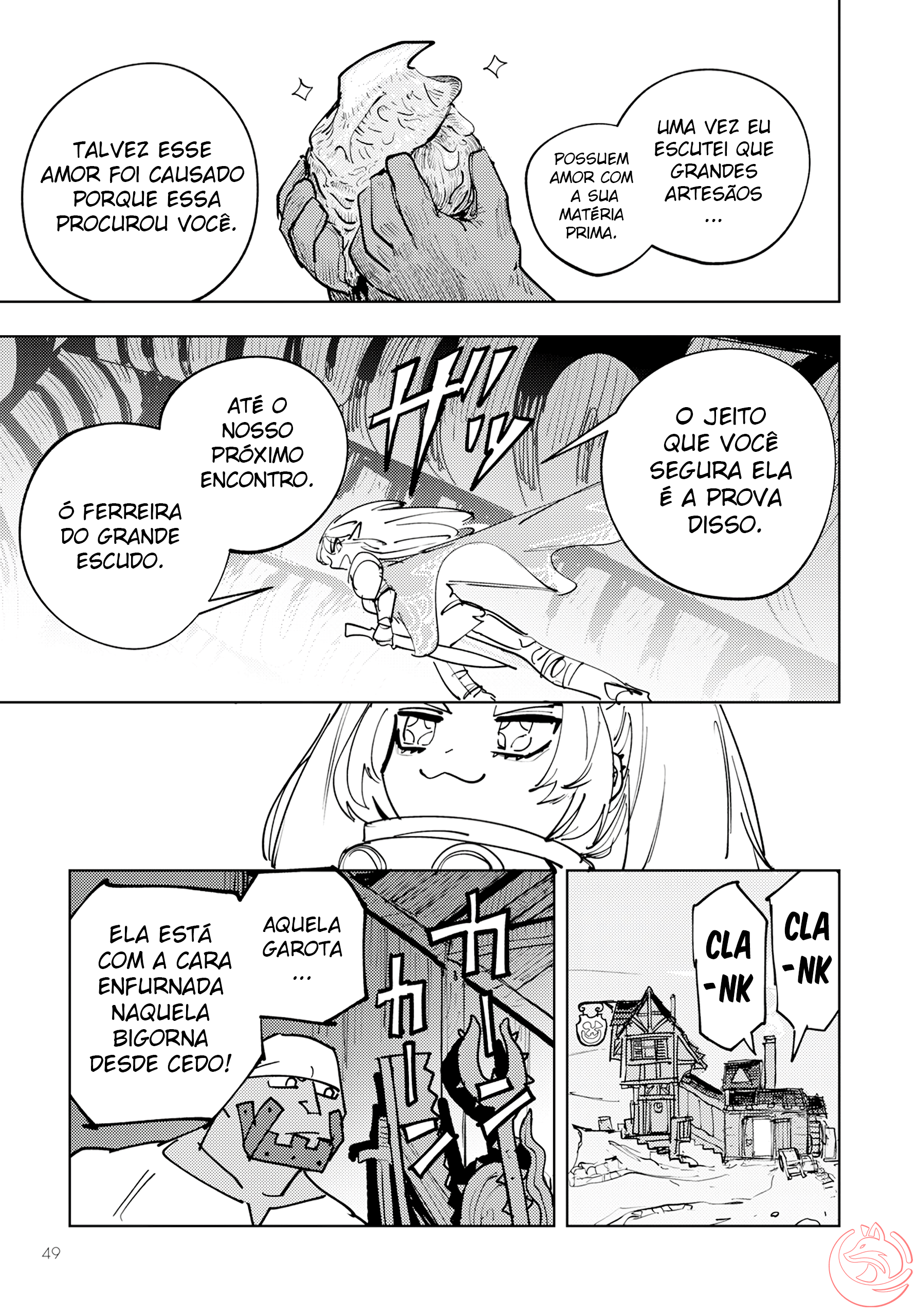 Bouken ni wa, Buki ga Hitsuyou da! ~Kodawari Rudy no Kajiya-gurashi~ Rudy das Chaves Gêmeas, Waelthroad - A cidade masmorra 第43页