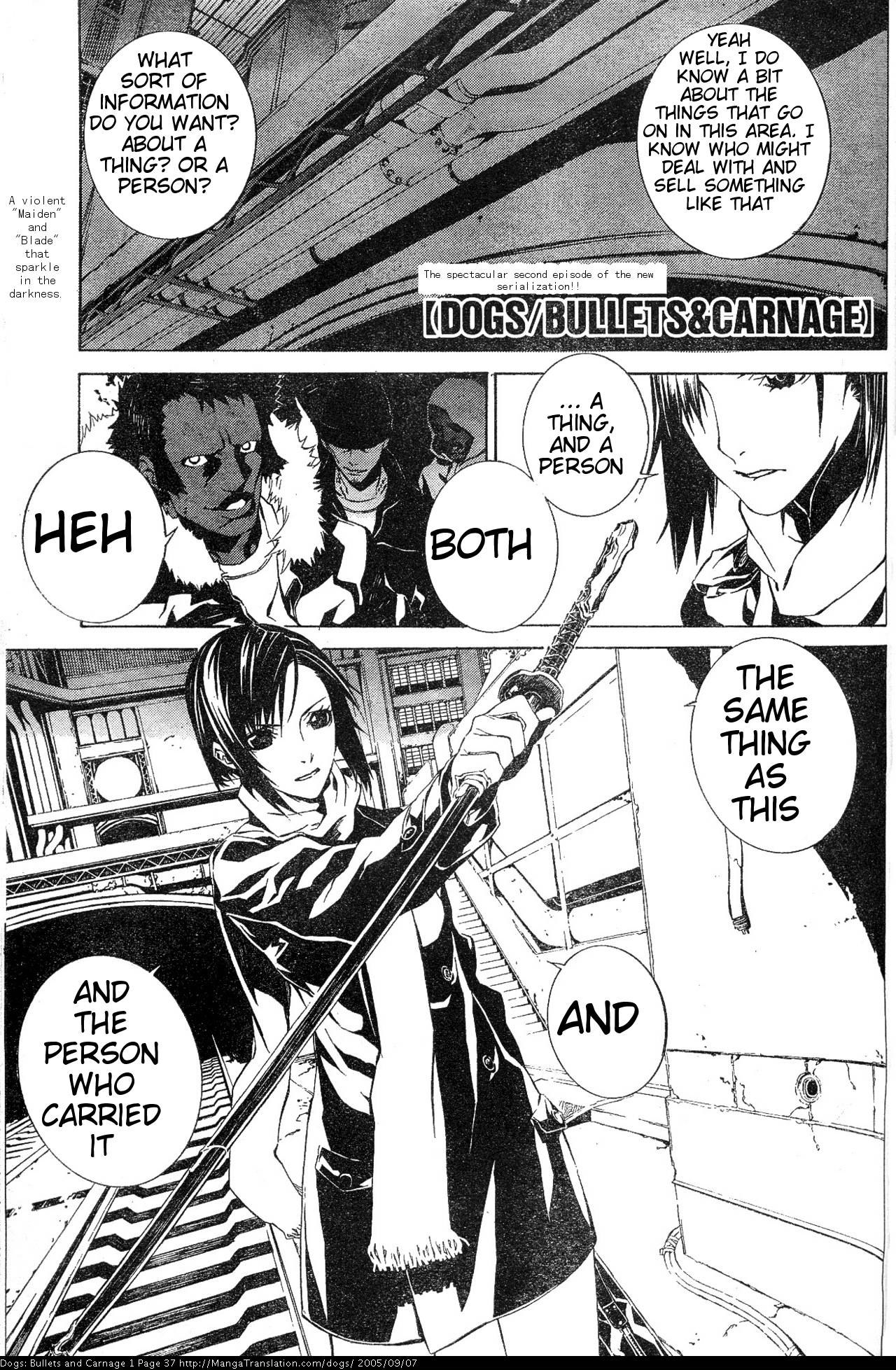 Dogs / Bullets & Carnage Maiden & Eisen 第1页