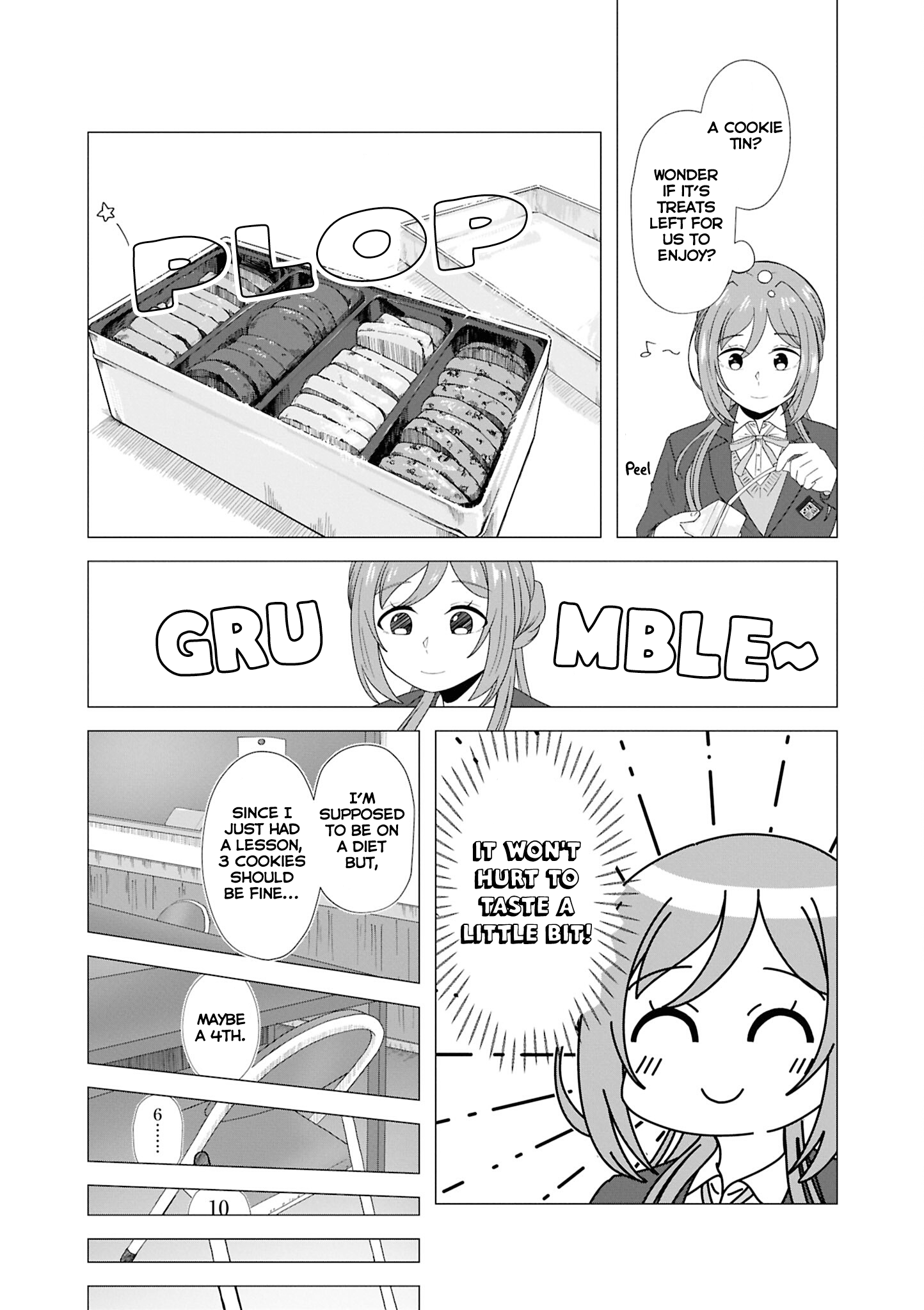 Gakuen iDOLM@STER - Comic Anthology I'll Start A Diet (Vanilla Basyo) 第3页