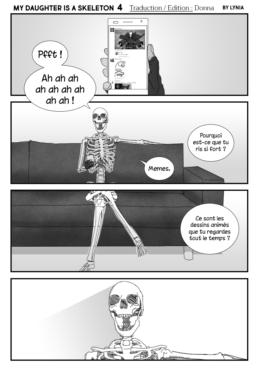 My Daughter is a Skeleton 第4页