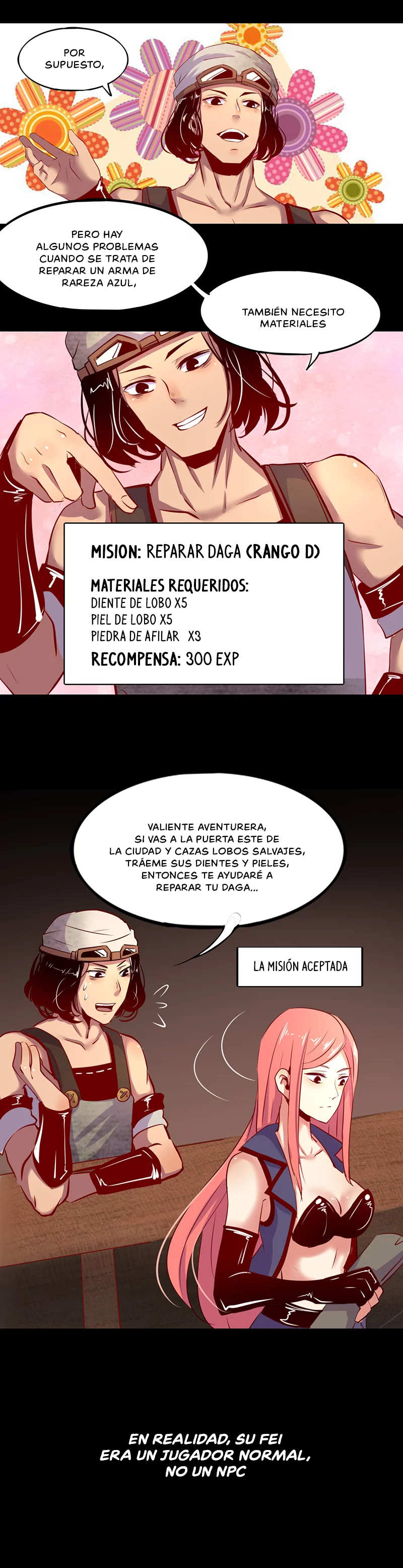 I'm a Fake NPC ¡Reparare tu Daga! 第11页