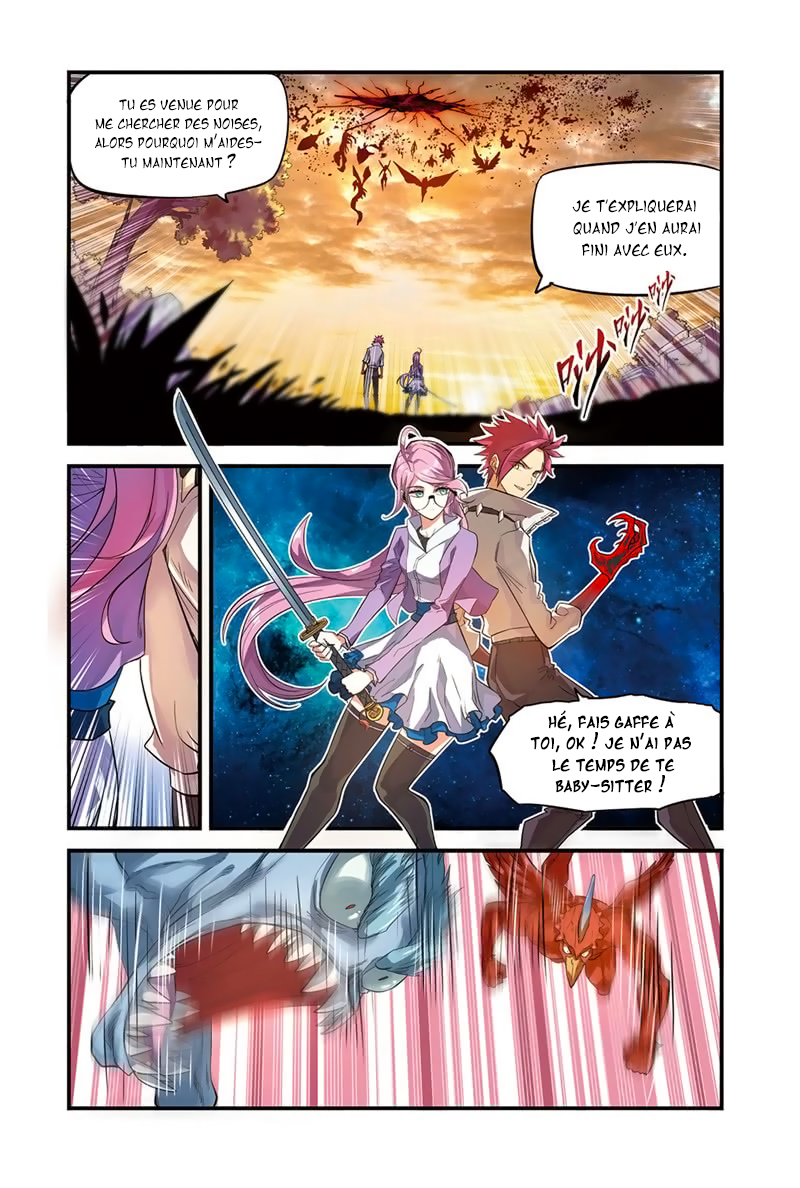 Martial Arts of Demonic Humans Gantelet de flammes noires 第9页