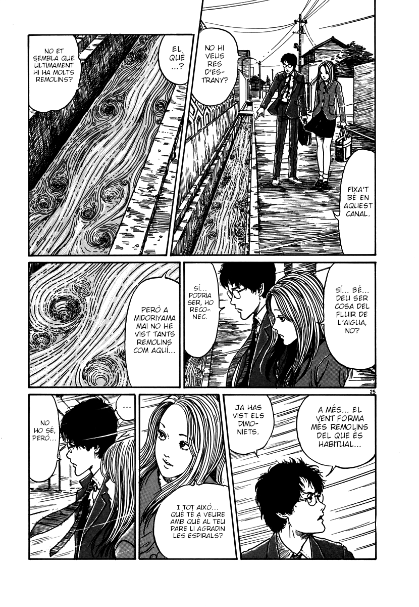Uzumaki Obsessió per les espirals 第24页