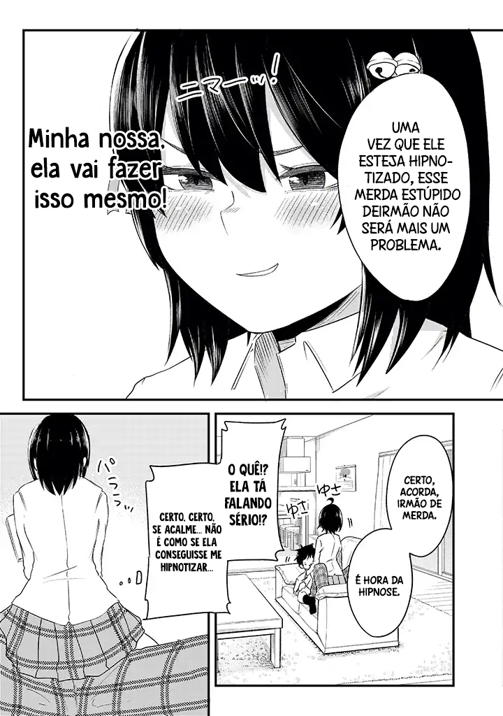 My Stepsister Who Tells Me to Die Every Day Tries to Hypnotize Me So I would Fall for Her...! Minha meia-irmã que fala morra para mim todo dia tentou me hipnotizar para fazer eu me apaixonar por ela enquanto eu dormia...! 第20页