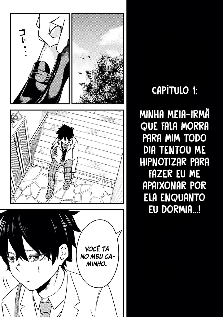 My Stepsister Who Tells Me to Die Every Day Tries to Hypnotize Me So I would Fall for Her...! Minha meia-irmã que fala morra para mim todo dia tentou me hipnotizar para fazer eu me apaixonar por ela enquanto eu dormia...! 第4页
