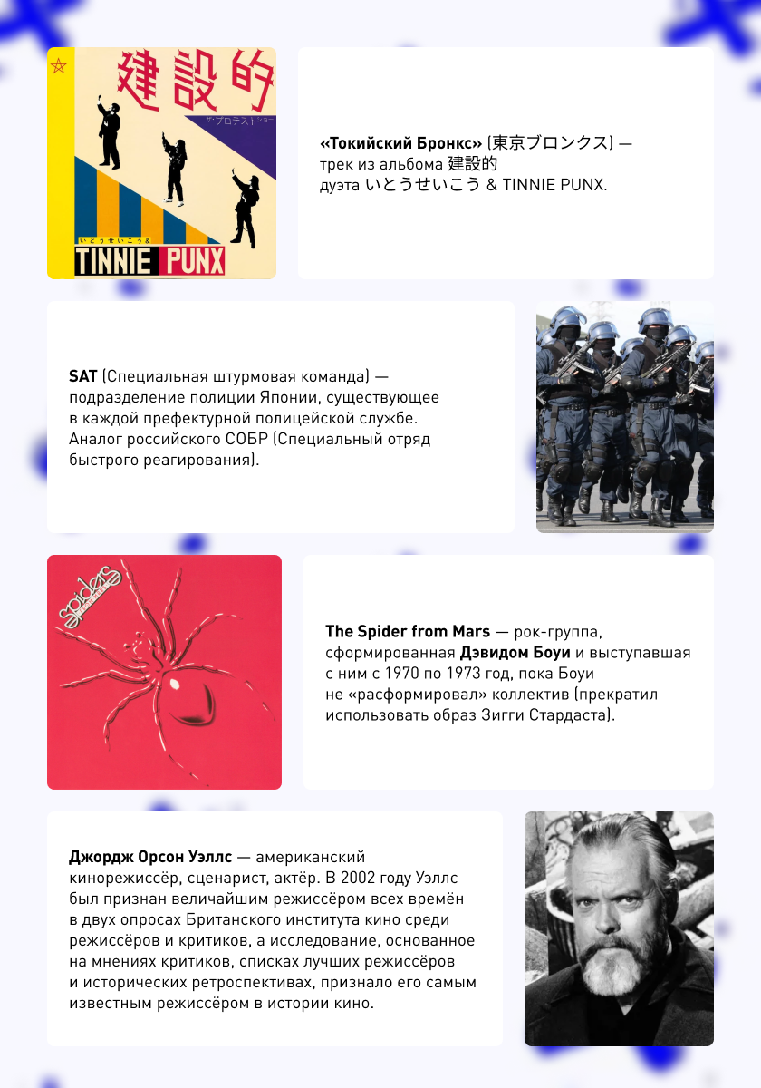 Ouson Sensou Вселенная существует лишь настолько, насколько мы можем её видеть, Знаки 第18页