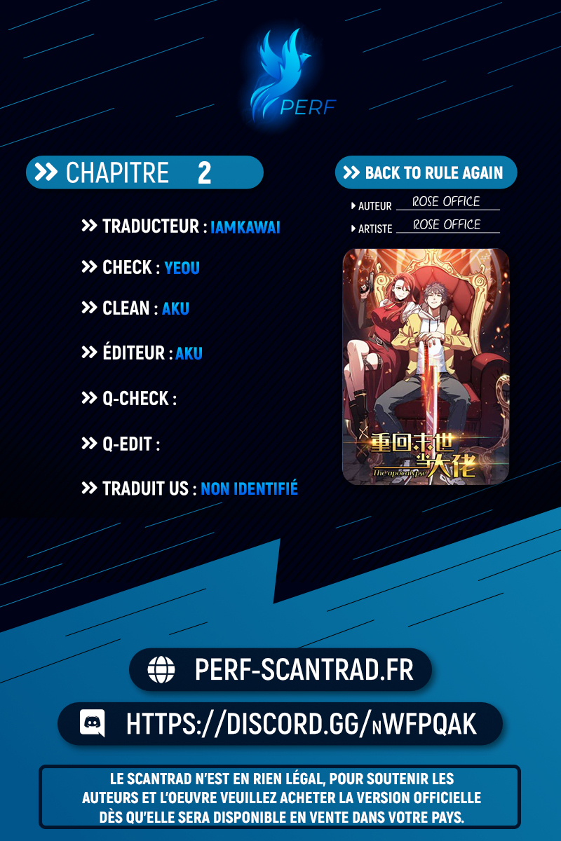 Back to Rule Again Ch. 2 第1页