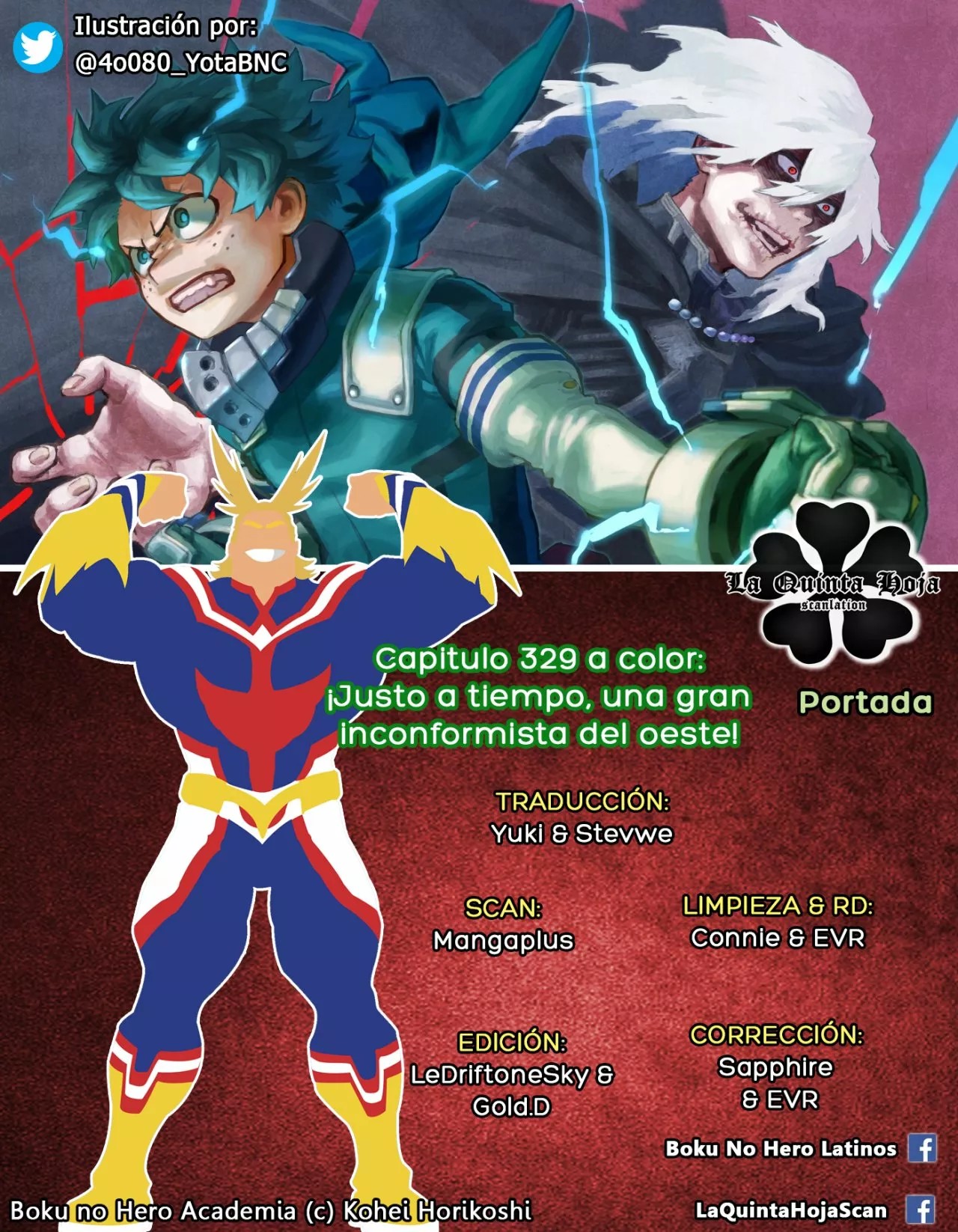 Boku no Hero Academia (Fan Colored) Vol. 34 Ch. 329 第2页