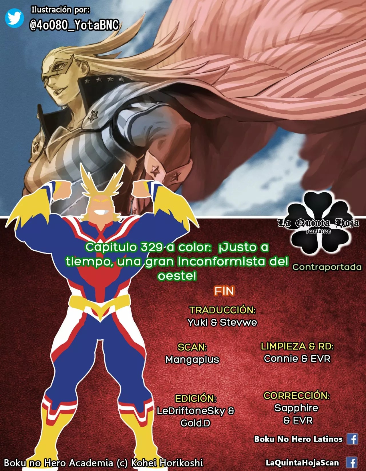 Boku no Hero Academia (Fan Colored) Vol. 34 Ch. 329 第18页