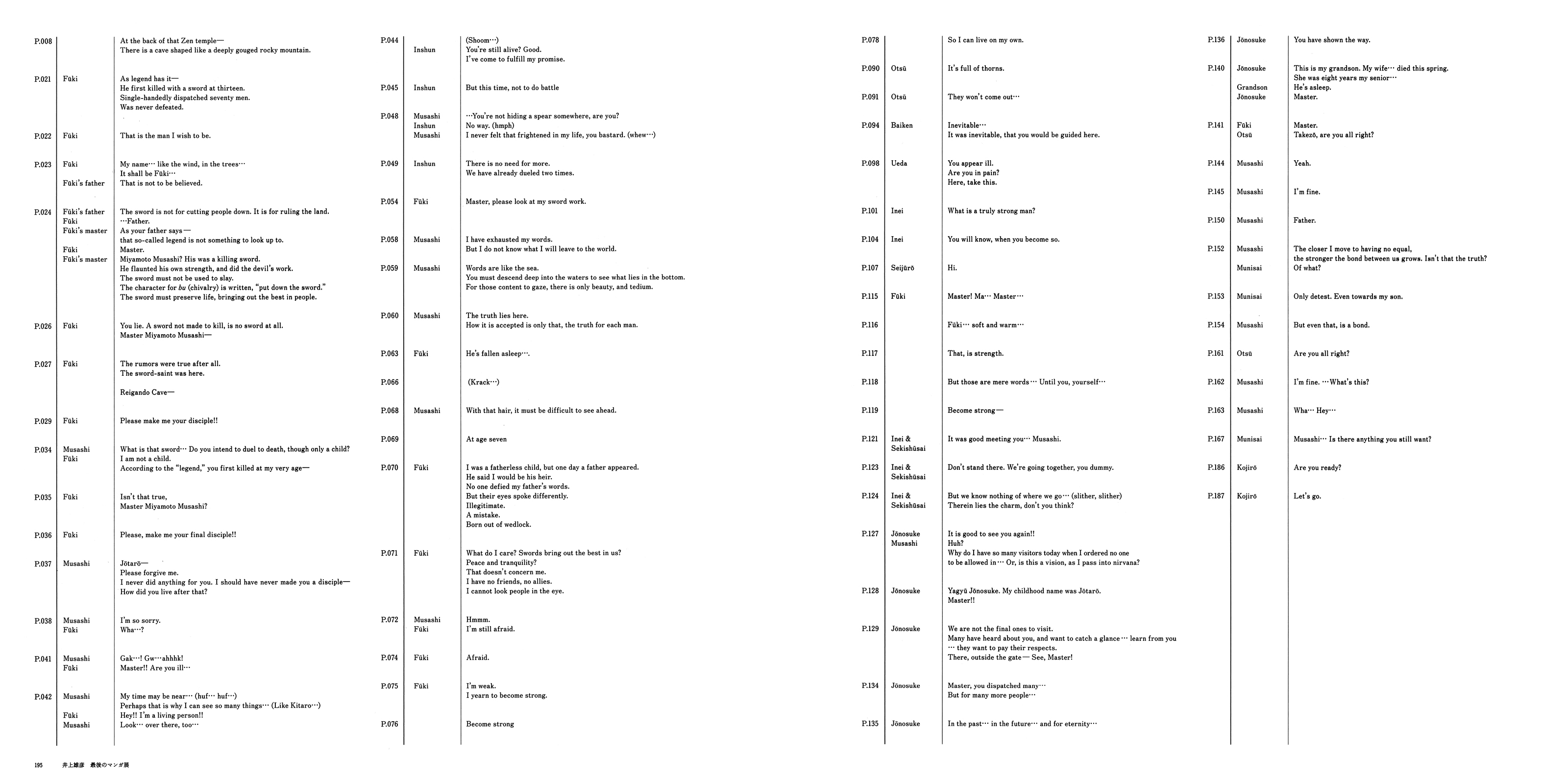 Exhibition Catalog INOUENO: Mangetsu Edition Oneshot 第150页