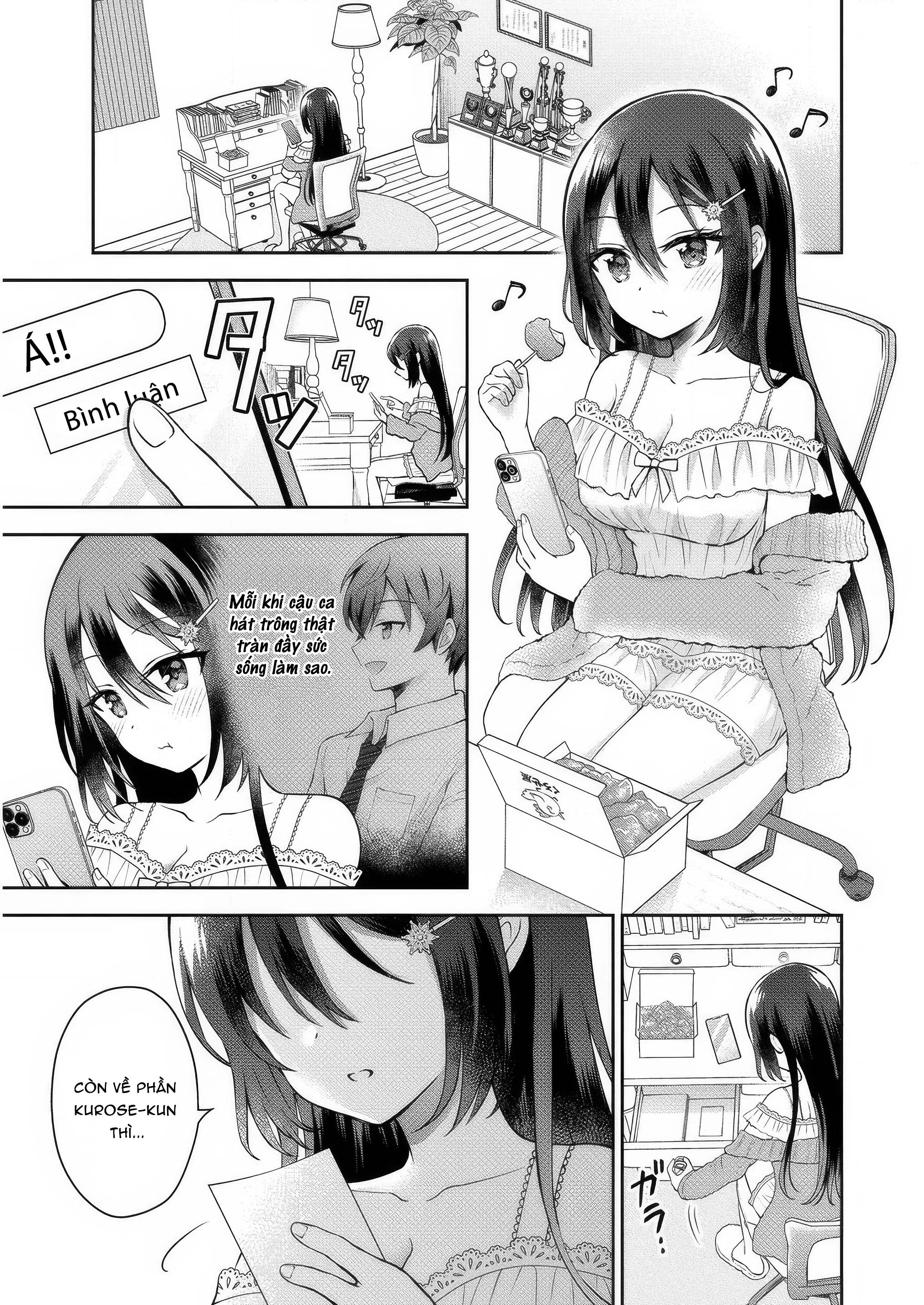 Tonari no Seki no Inkya Joshi ga Oshi Utaite Datta ~Ore no Kyoku o Uttatekure!~ Nữ hoàng băng giá 第33页