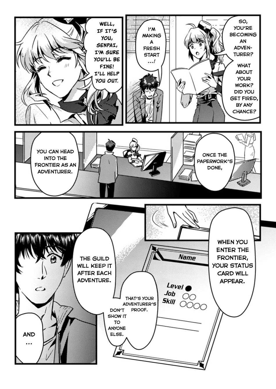 Jigoku no Sata mo Ougon Shidai - Kaisha wo Kubi ni natta Kedo, Renkinjutsu Toka Iu Cheat Skill wo te ni Ireta no de Jinsei Ippatsu Gyakuten wo Mezashimasu Vol. 1 Ch. 1 第10页