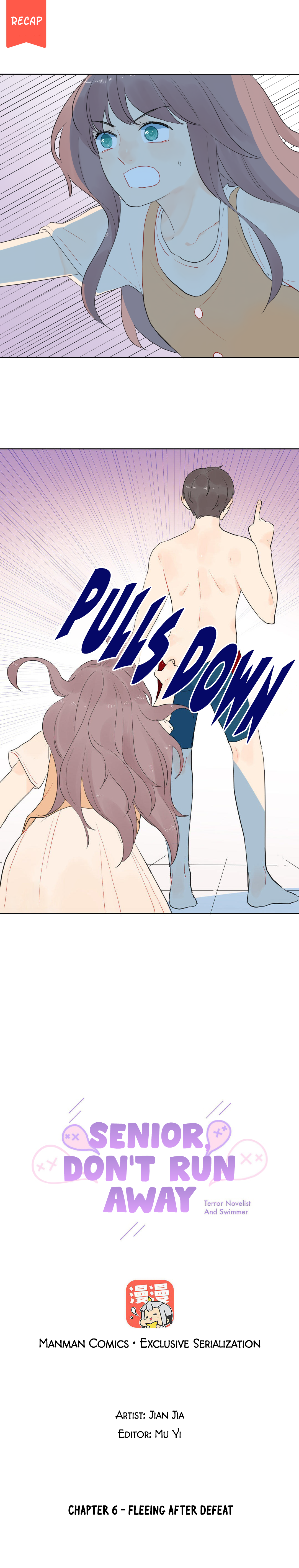 Senior, Don't Run Away Fleeing After Defeat 第1页