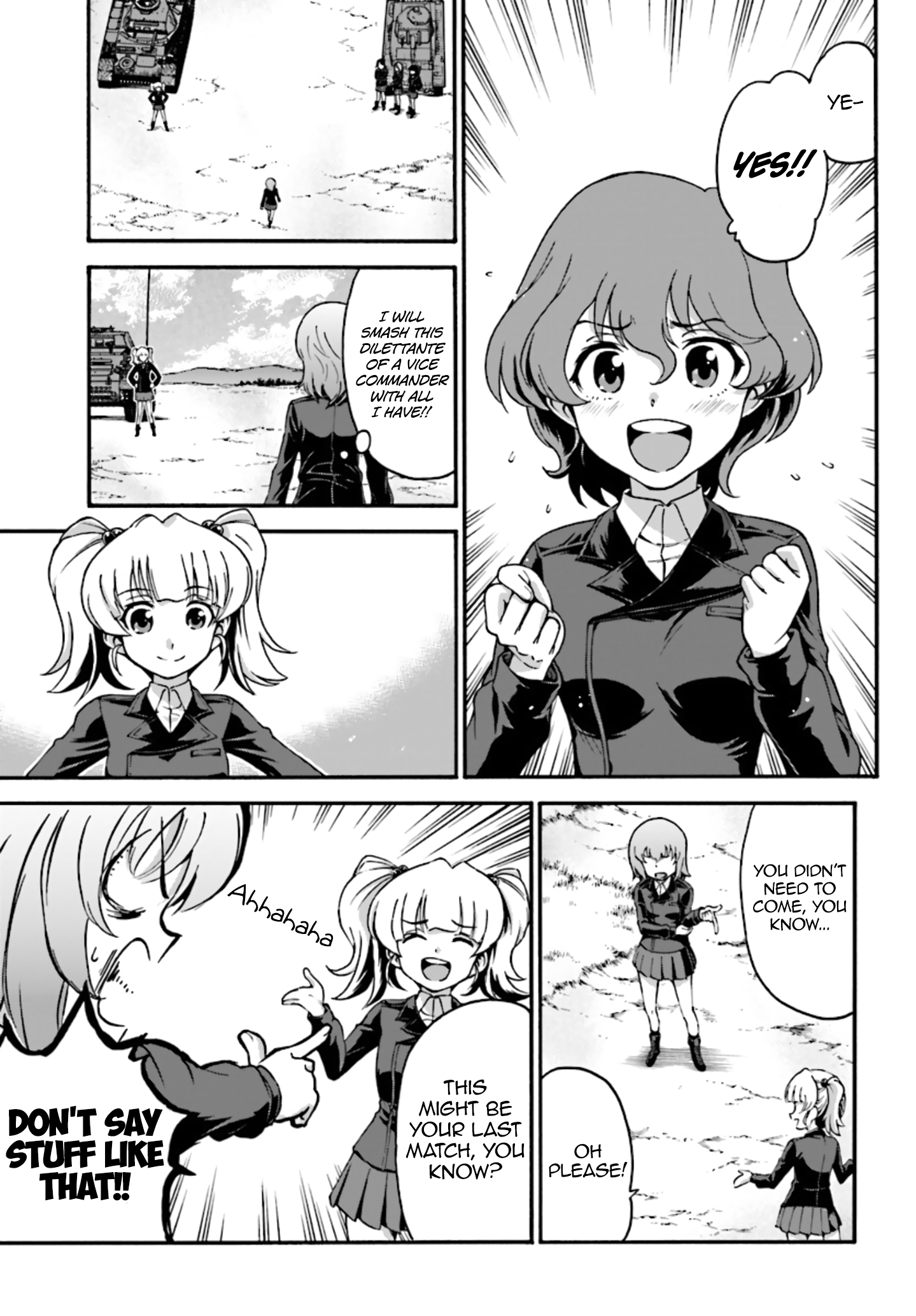 GIRLS und PANZER - phase.ERIKA Nishizumi Miho's true strength 第13页