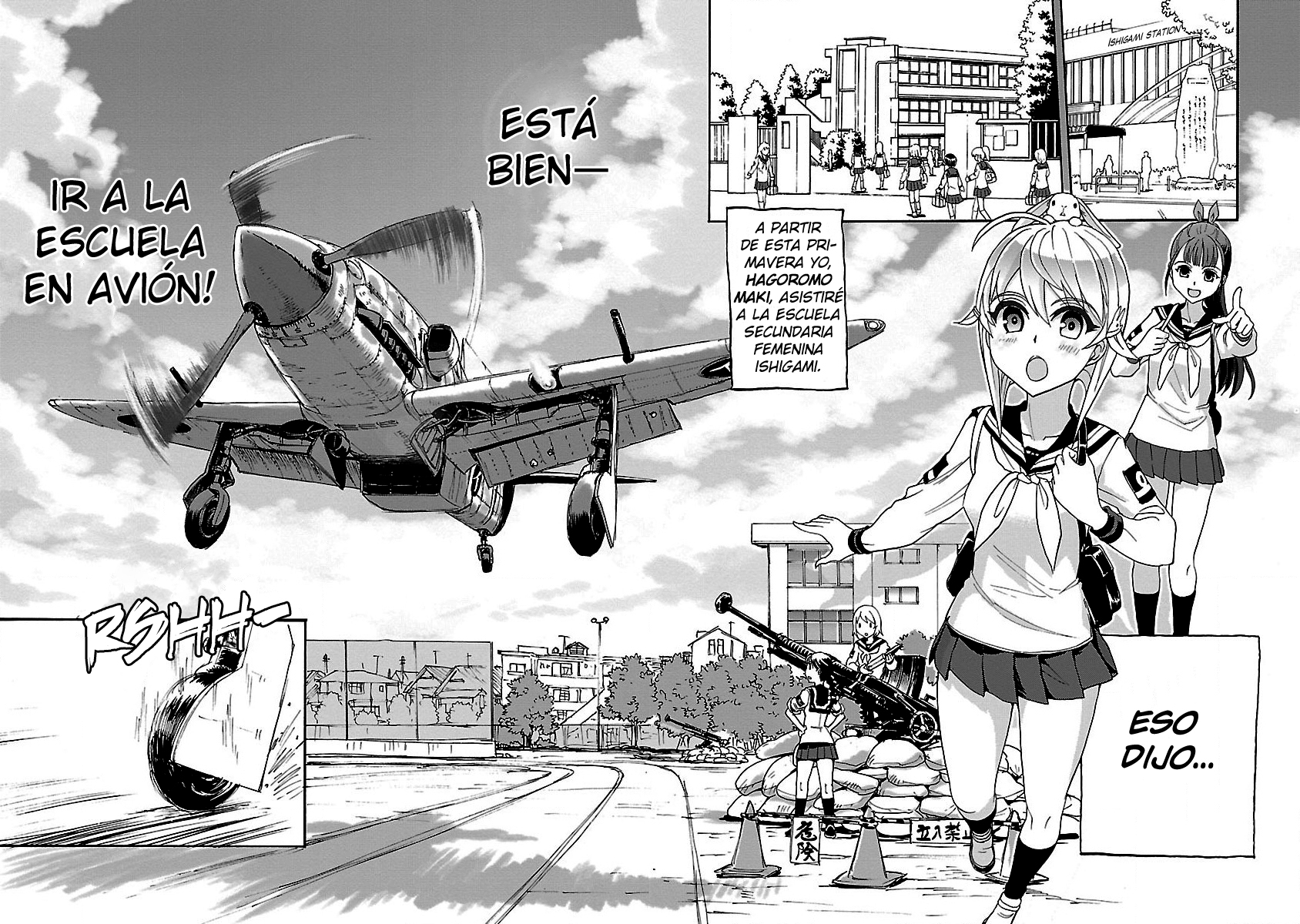 Maki the Shidenkai Pilot Mi primer cielo 第14页