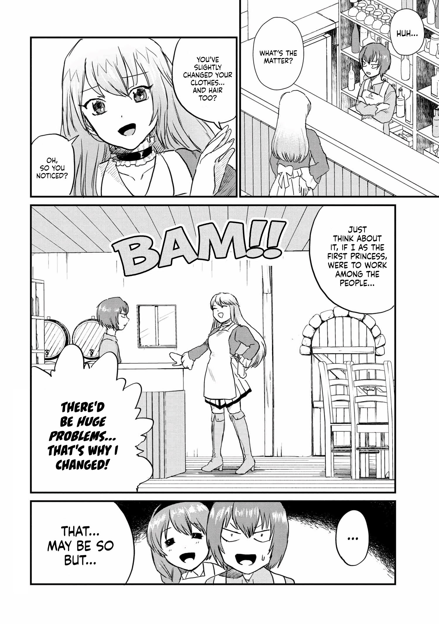 Kaifuku Jutsushi no Omotenashi Transformation! Dalgona coffee! ~ The duo between the princess and the waitress ~ 第5页