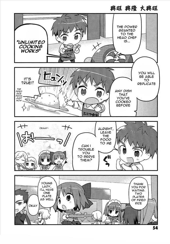 Type-Moon Gakuen - Chibi Chuki! 3rd Period: Eat to Live, Don’t Live to Eat 第14页