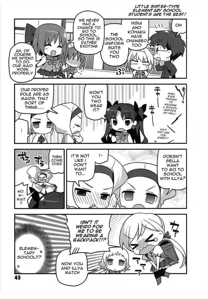 Type-Moon Gakuen - Chibi Chuki! 3rd Period: Eat to Live, Don’t Live to Eat 第5页