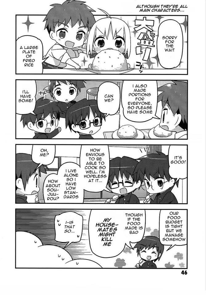 Type-Moon Gakuen - Chibi Chuki! 3rd Period: Eat to Live, Don’t Live to Eat 第6页