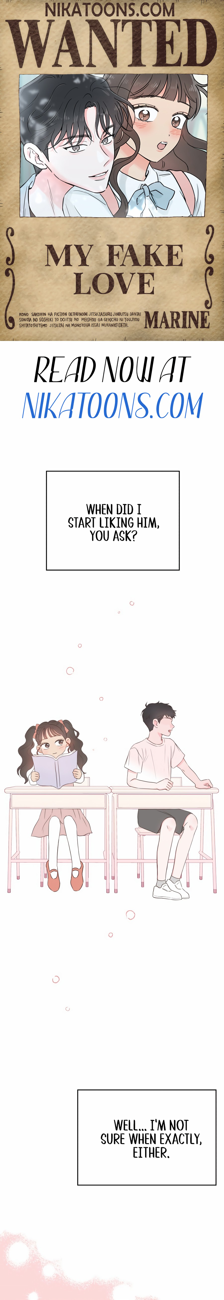 My Fake Love Ch. 2 第1页