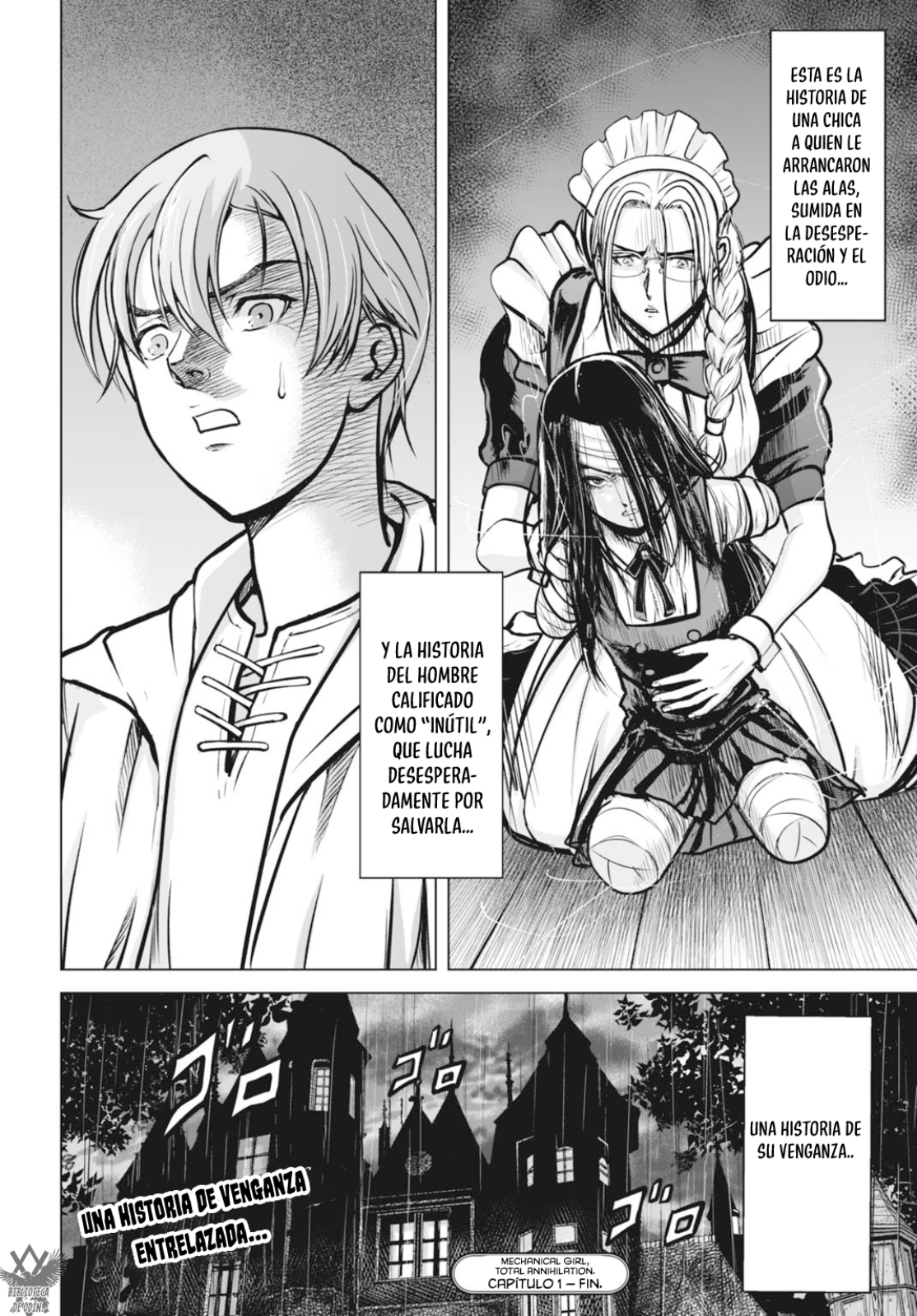 Kikai Shikake no Senmetsu Shoujo El Hombre Inútil. 第48页