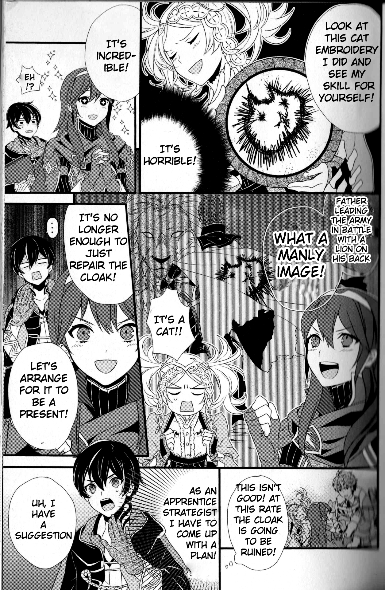 Fire Emblem Awakening: Comic Anthology Lucina's Respect for her Father (Artist: Waranabe) 第5页