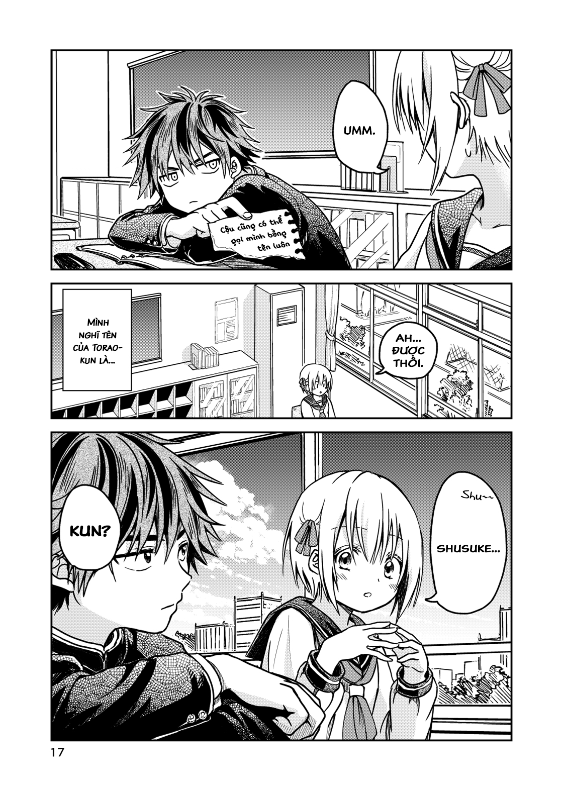 Torao-kun's Crush Buổi tư vấn tình yêu của Torao-kun 第17页