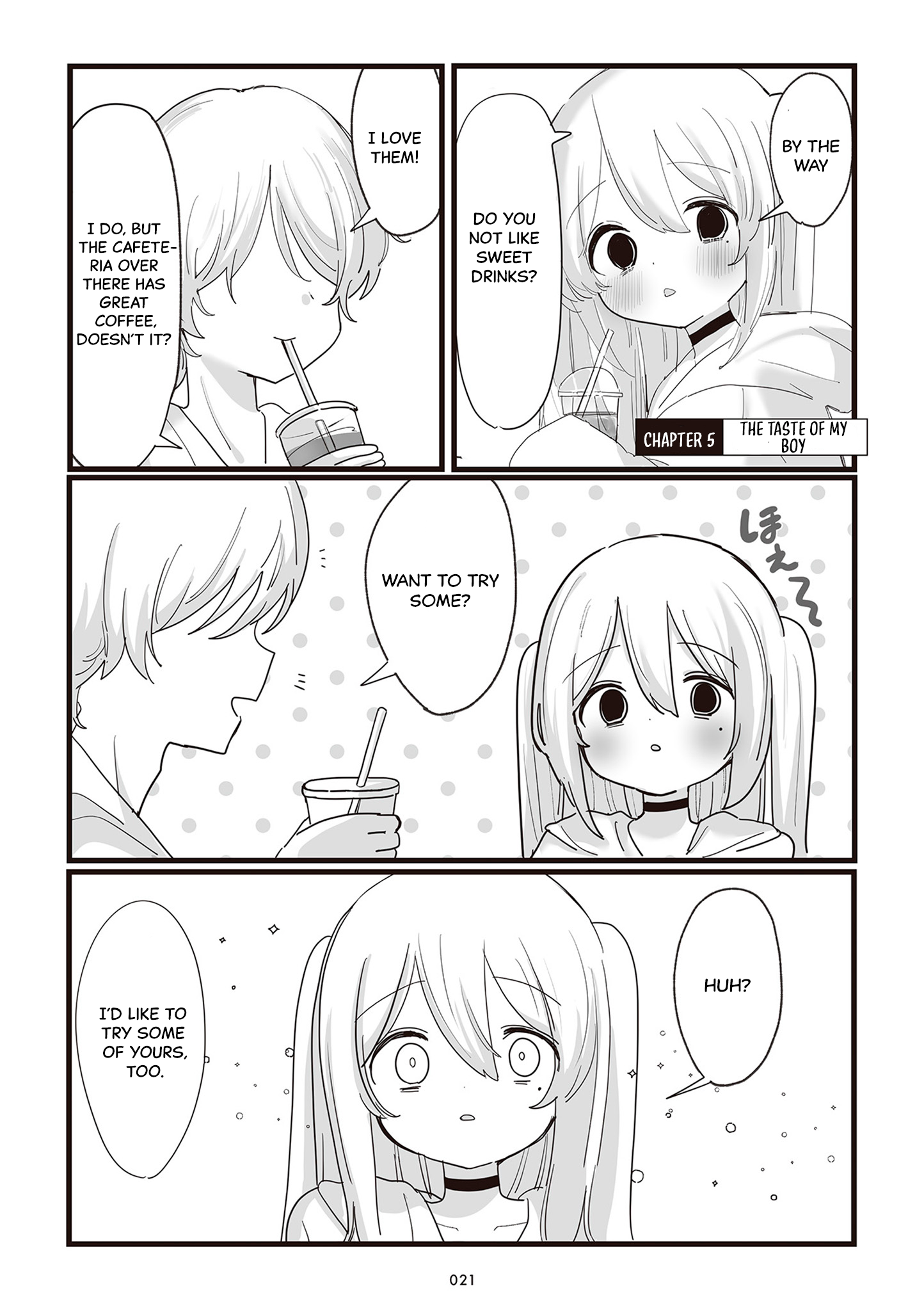 Kimi e no Shitsudo 100 Paasento The taste of my boy 第1页