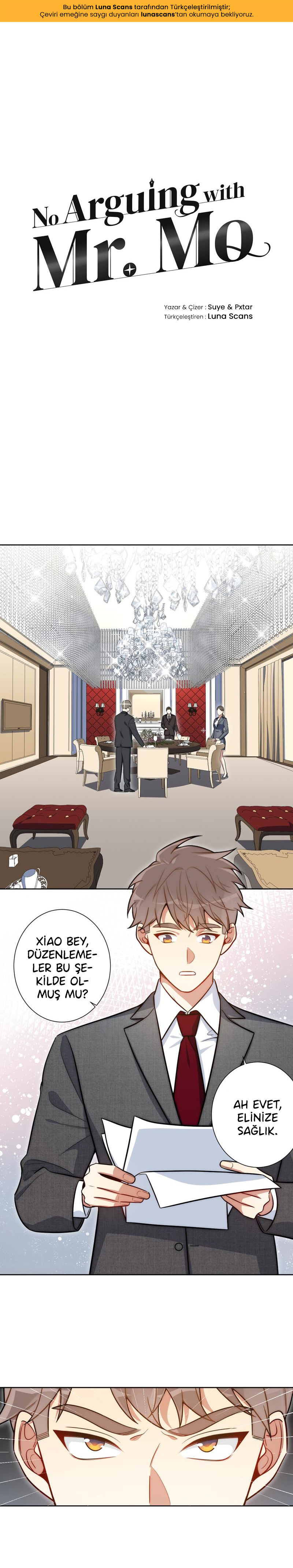 No Arguing With Mr. Mo Ch. 3 第1页