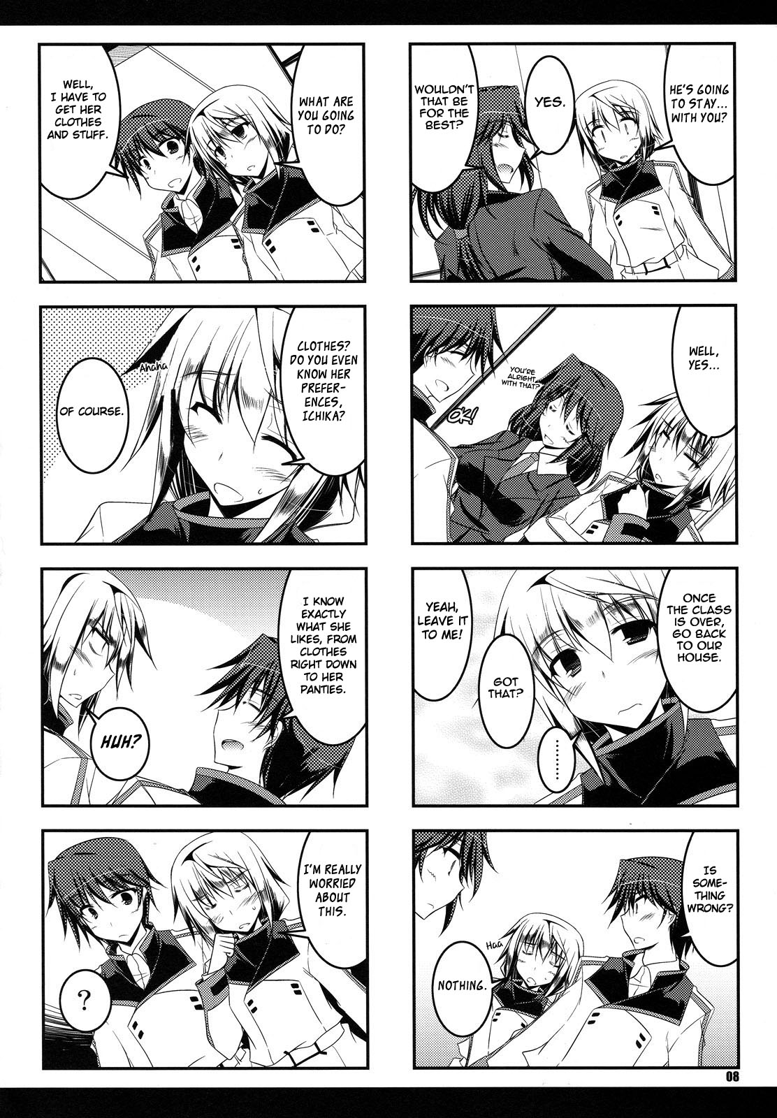 Infinite Stratos - Our Extracurricular Lesson! (Doujinshi) 第7页
