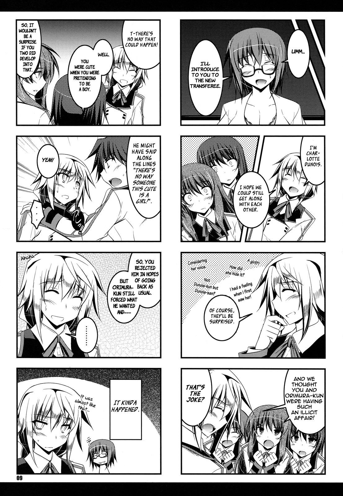 Infinite Stratos - Our Extracurricular Lesson! (Doujinshi) 第8页