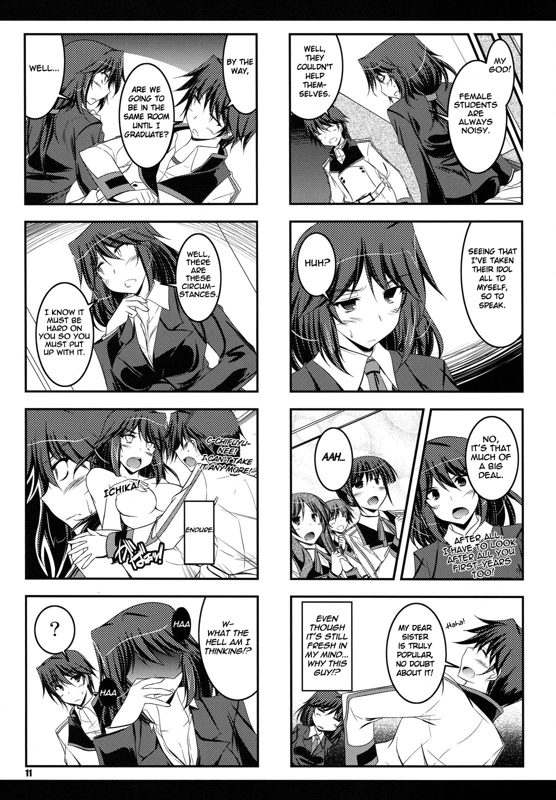 Infinite Stratos - Our Extracurricular Lesson! (Doujinshi) Oneshot 第10页