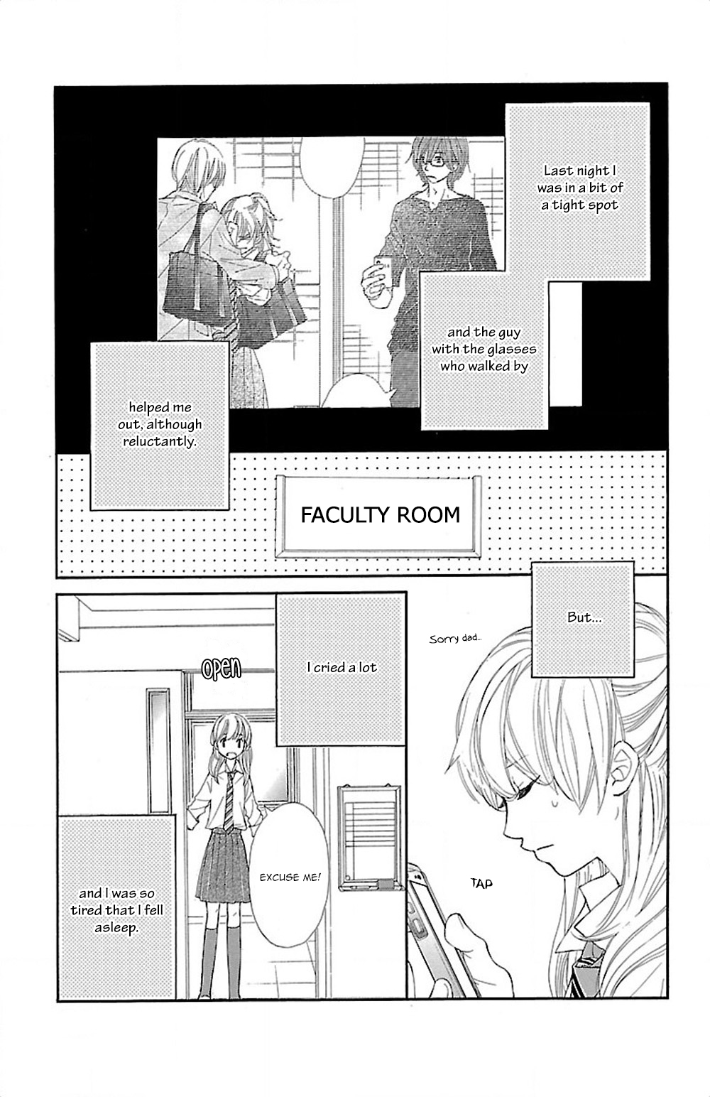 Kimi ni Chiisana Uso Hitotsu A thousand stars 第10页