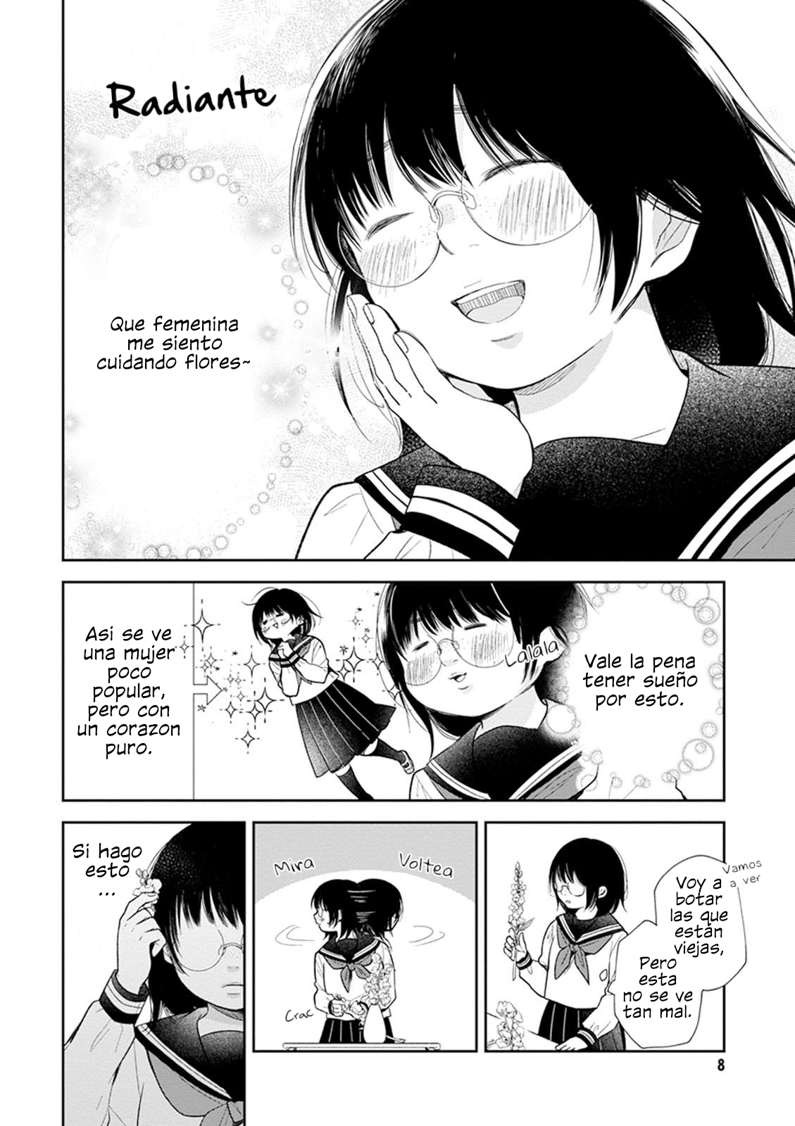 Busu ni Hanataba o. La Fea y el Riajuu 第8页