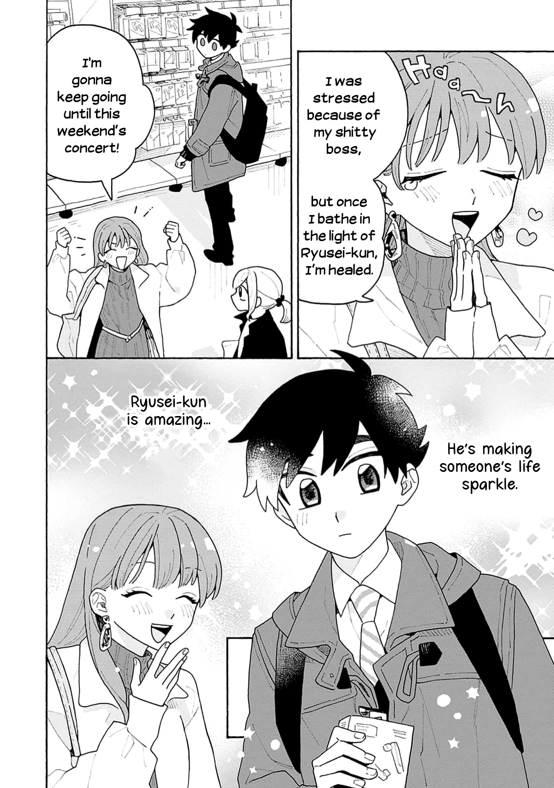 Koisuru Idol Ryusei-kun wa Kujikenai! Ch. 4 第6页