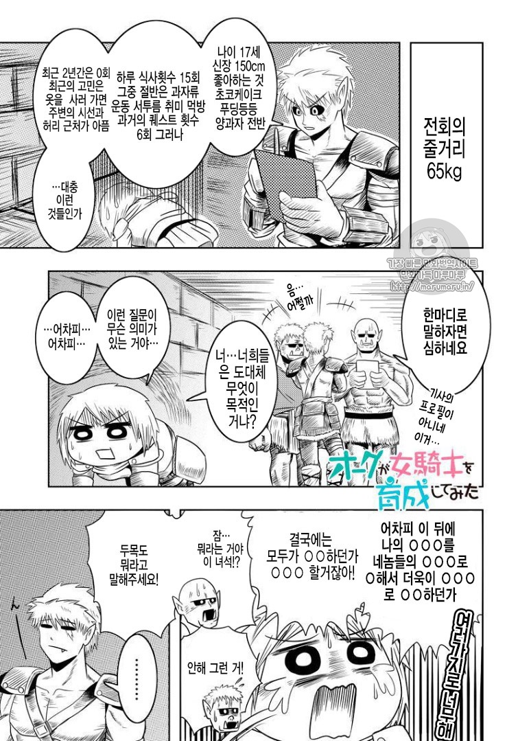 Orc Decides to Raise the Female Knight 第7页
