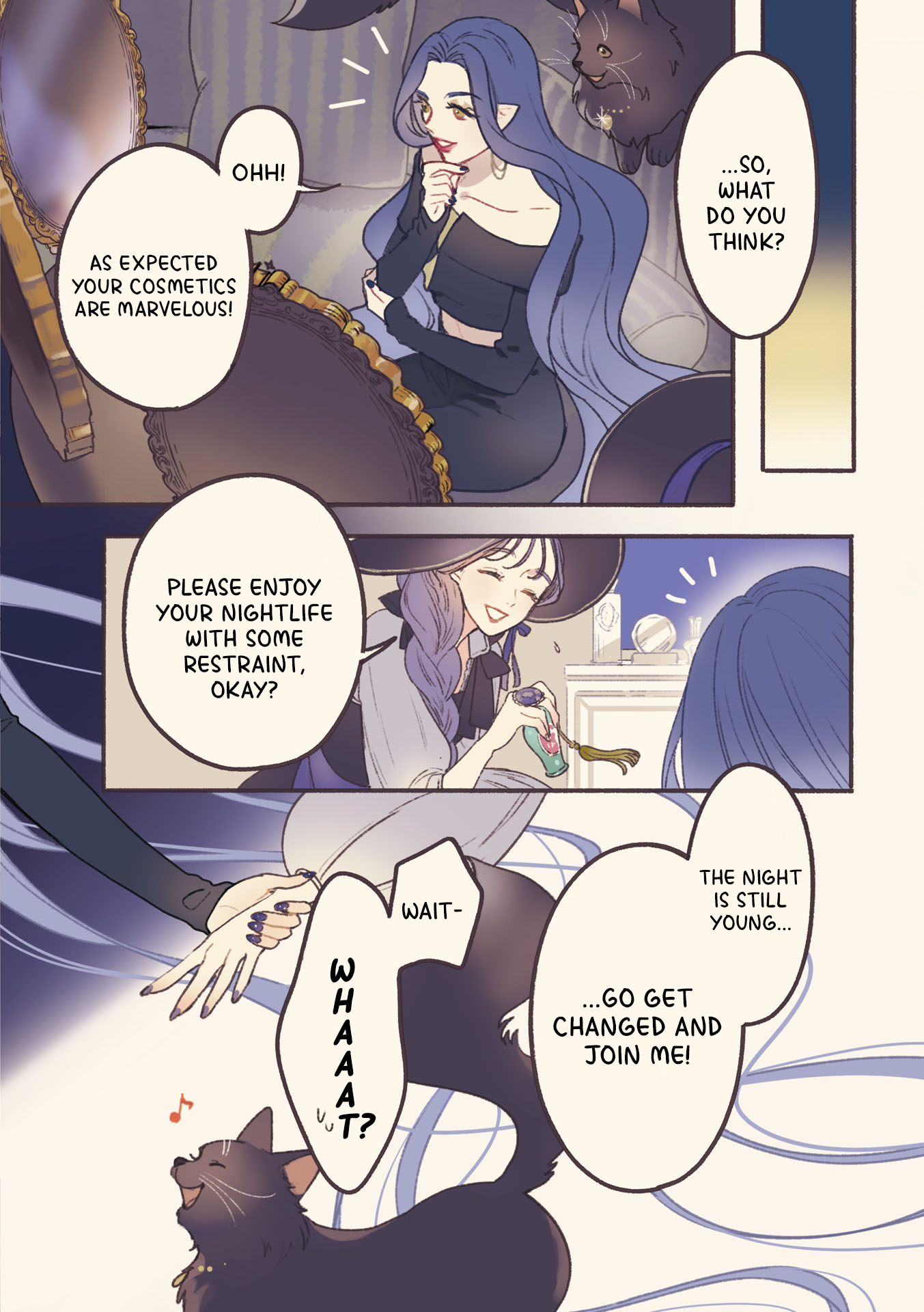Majo no Kuusou Cosme The Queen of Night 第12页