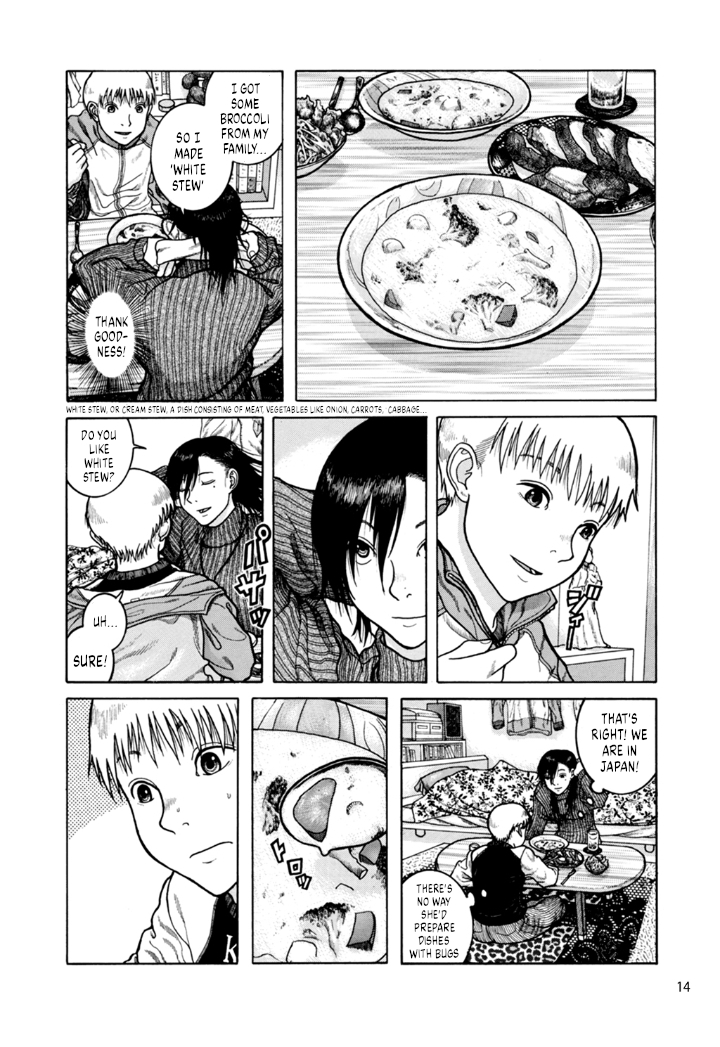 When it gets Cold, I lean my Shoulders against Yours It tastes like bugs! 第14页