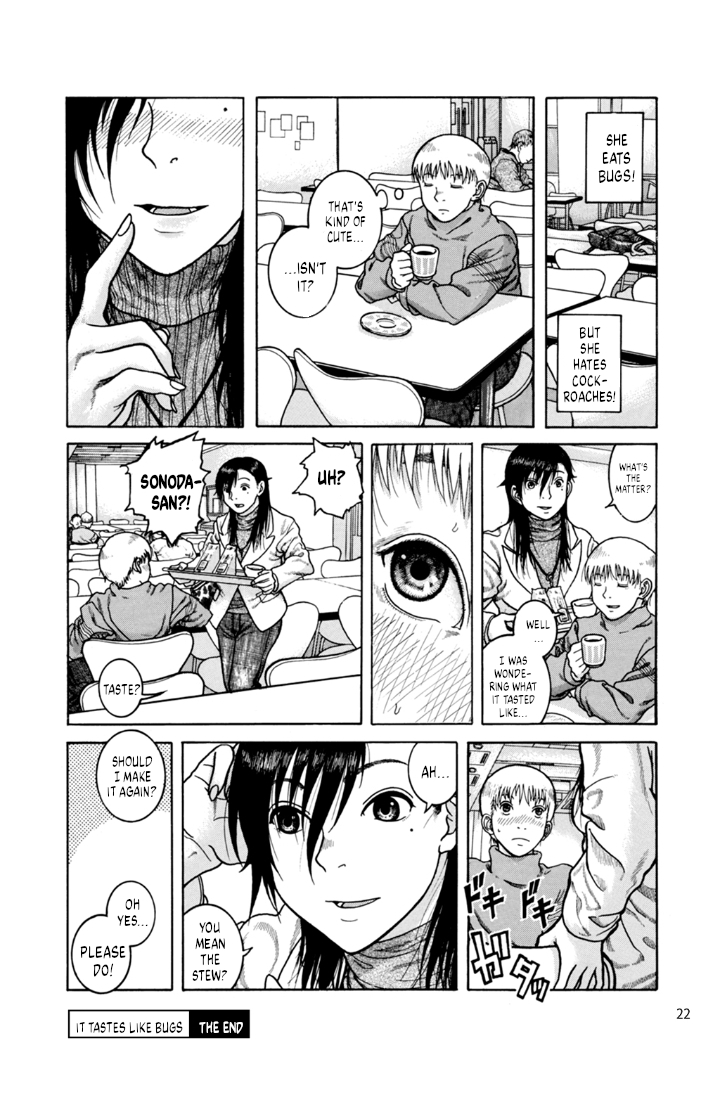When it gets Cold, I lean my Shoulders against Yours It tastes like bugs! 第21页