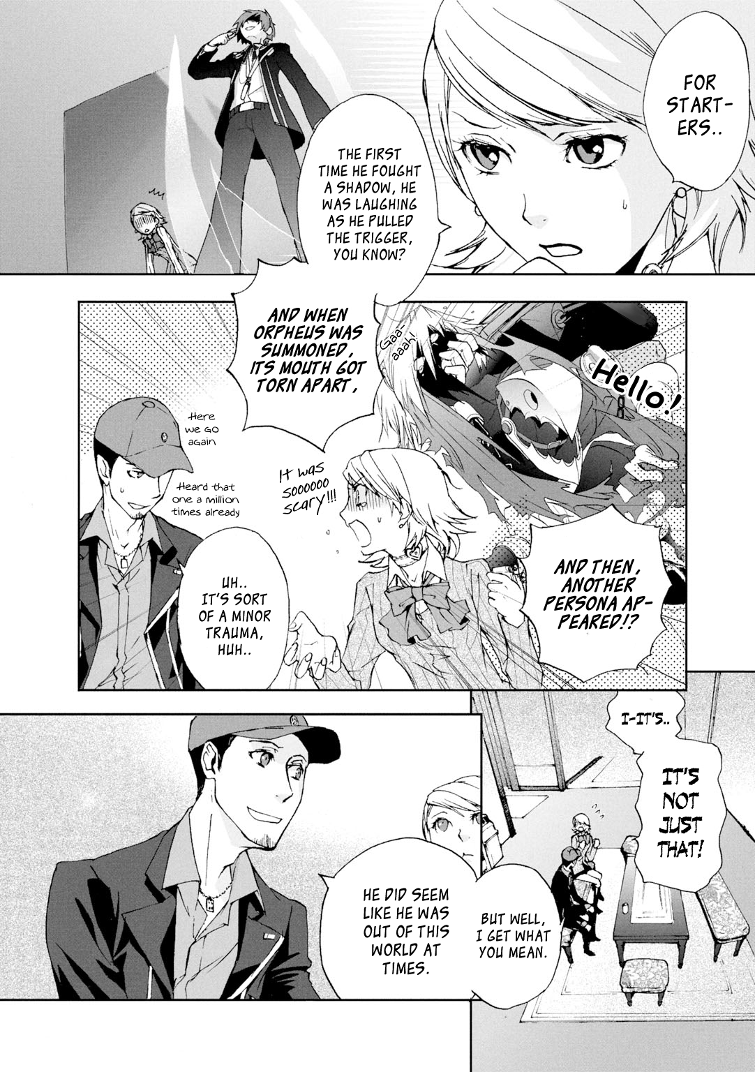 Persona 3 Dengeki Comic Anthology Connected Hearts, Infinite Power 第2页