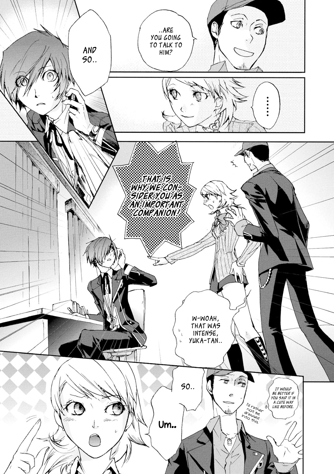 Persona 3 Dengeki Comic Anthology Connected Hearts, Infinite Power 第7页