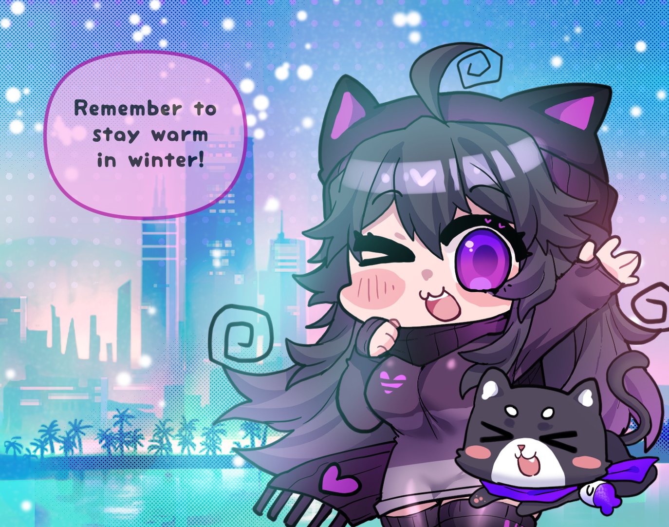 Nyarla's Comfy Life Nyarla's Winter in Innsmouth City 第1页