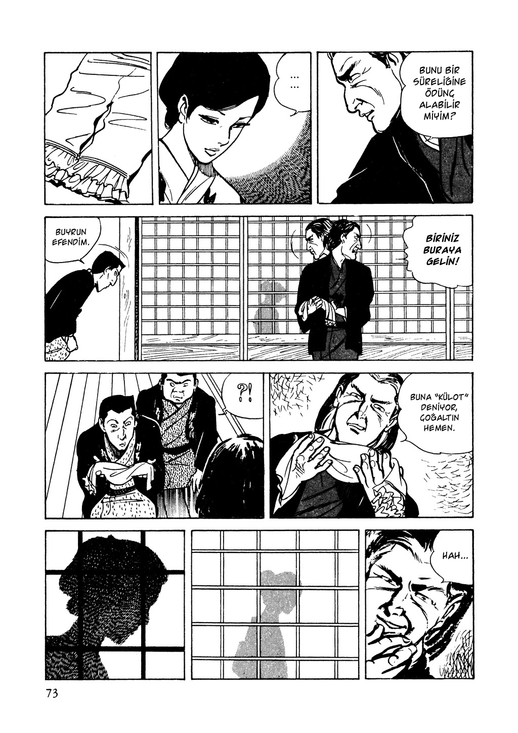 Shura Yukihime Kan Yağmurunun Altındaki Şemsiyeli Kadın 第32页