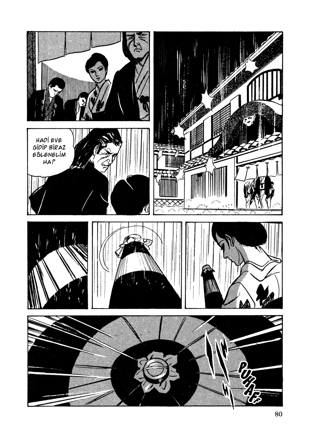 Shura Yukihime Kan Yağmurunun Altındaki Şemsiyeli Kadın 第39页
