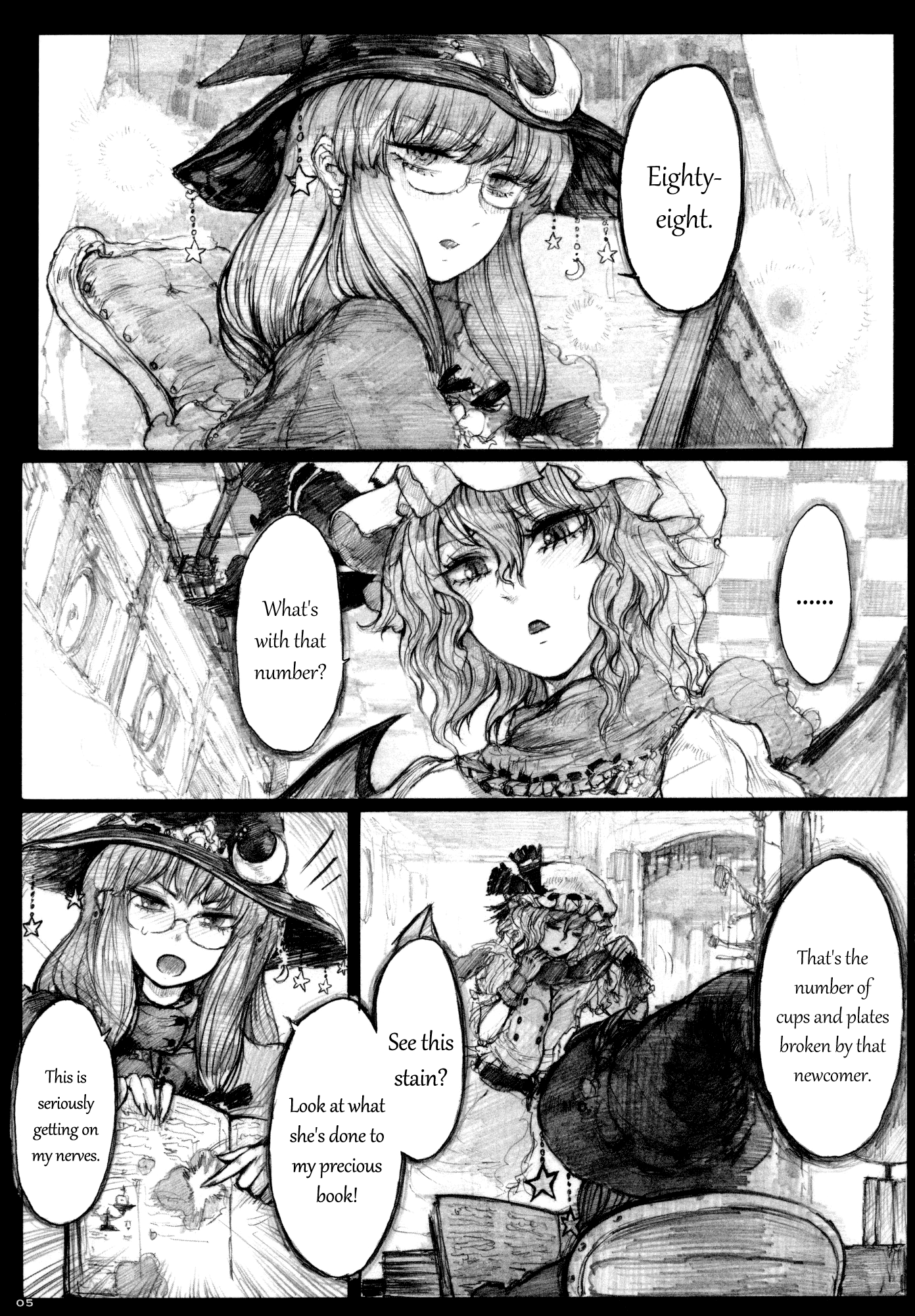 Touhou - The Flying Scarlet Devil Mansion (Doujinshi) 第5页