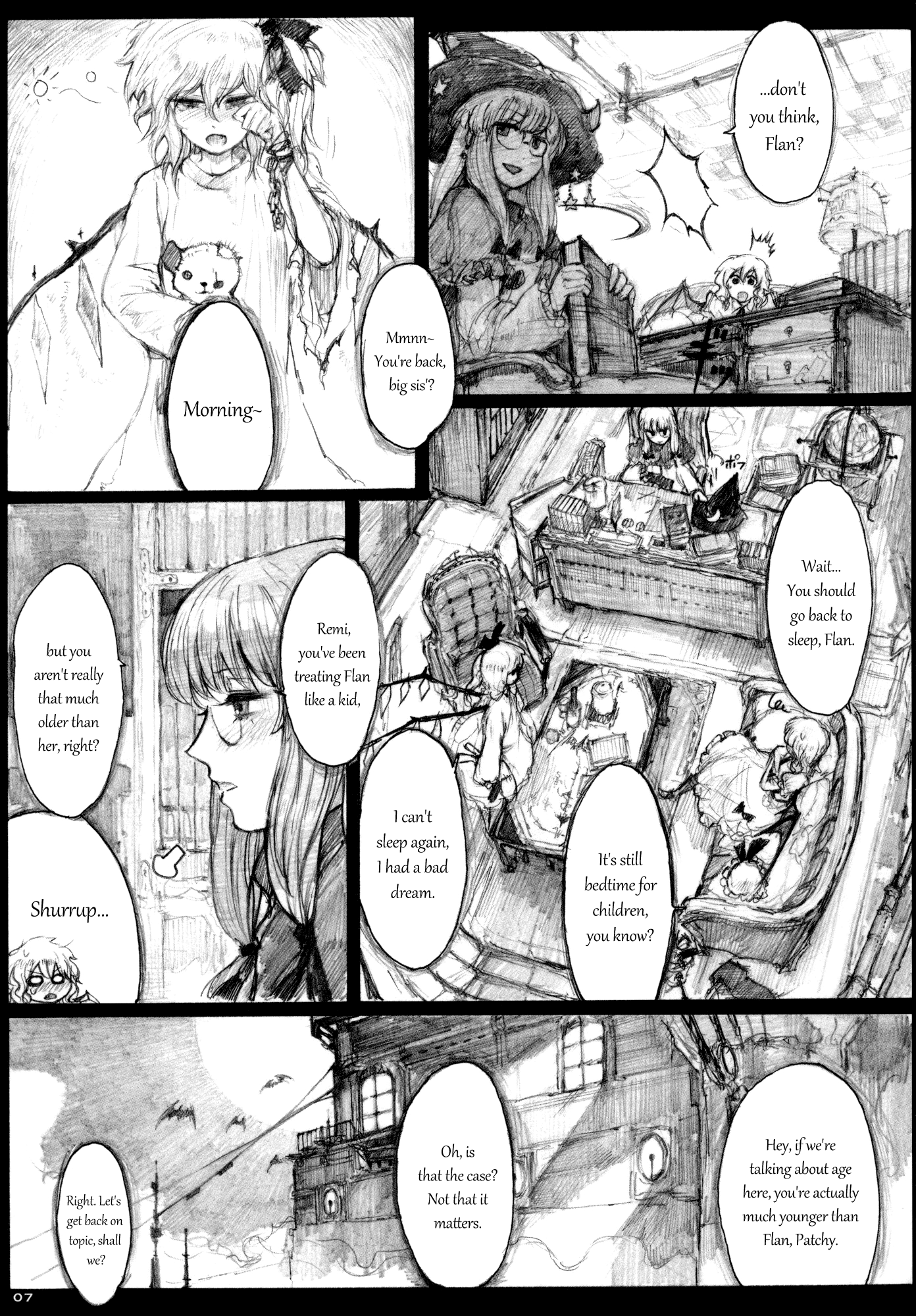Touhou - The Flying Scarlet Devil Mansion (Doujinshi) 第7页