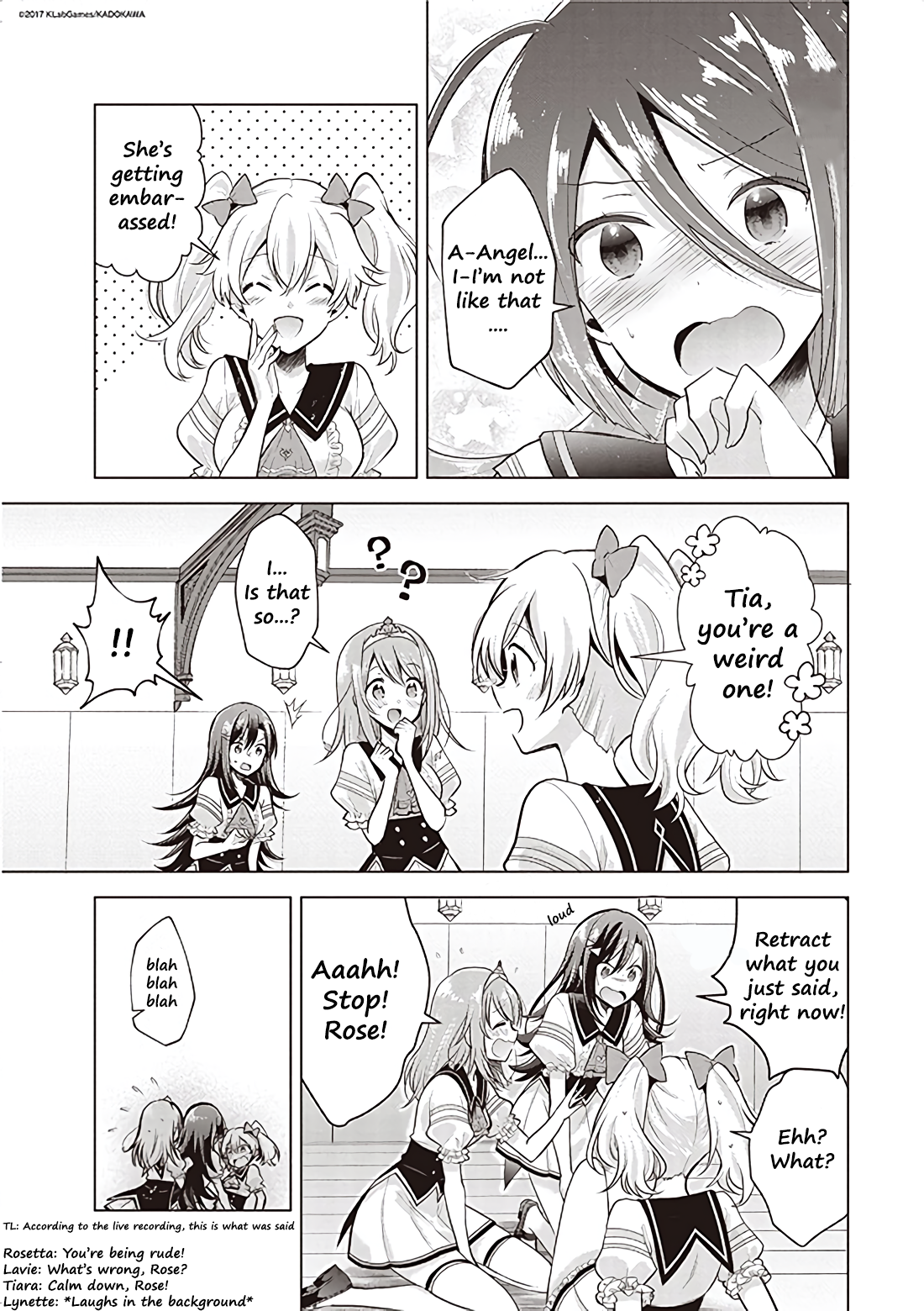 Lapis Re:LiGHTs Web Comic (Our Prelude) 第5页