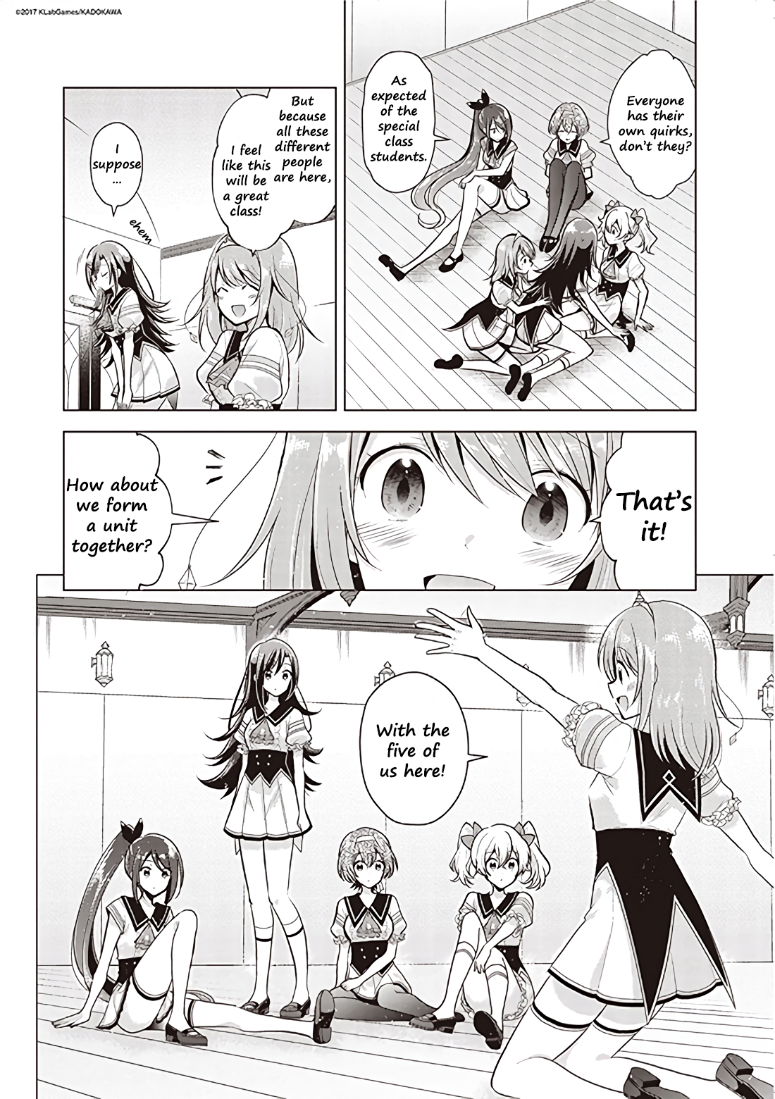Lapis Re:LiGHTs Web Comic (Our Prelude) 第6页