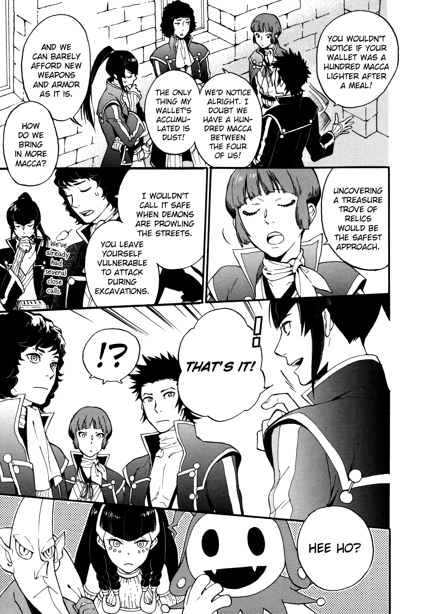 Shin Megami Tensei IV Dengeki Comic Anthology Penniless Samurai (Taki Hiromu) 第3页